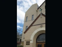 Former abortion clinic at 72 Ransom Avenue in Grand Rapids, Michigan, turned into headquarters of the pro-life organization LIFE International.